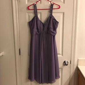 Lavender Bridesmaid Dress